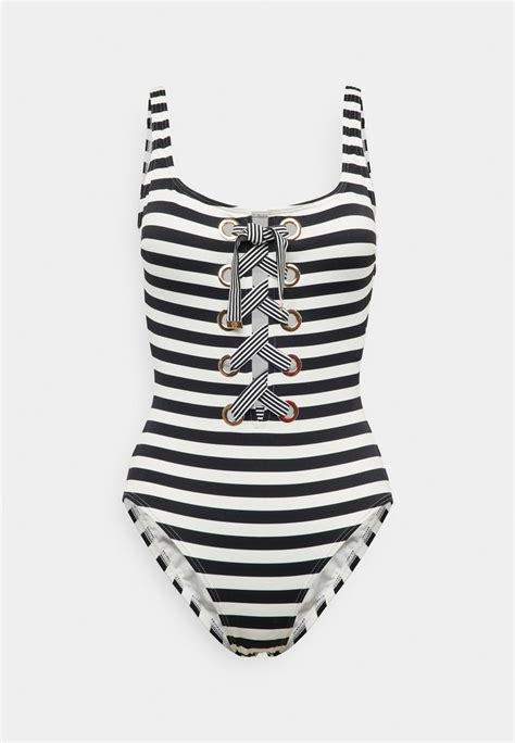 michael kors bademode|michael kors lace up swimsuit.